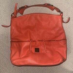 Dooney & Bourke Coral Leather Hobo Bag 💚